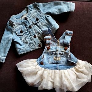 Oshkosh jean jack and overall Tutu